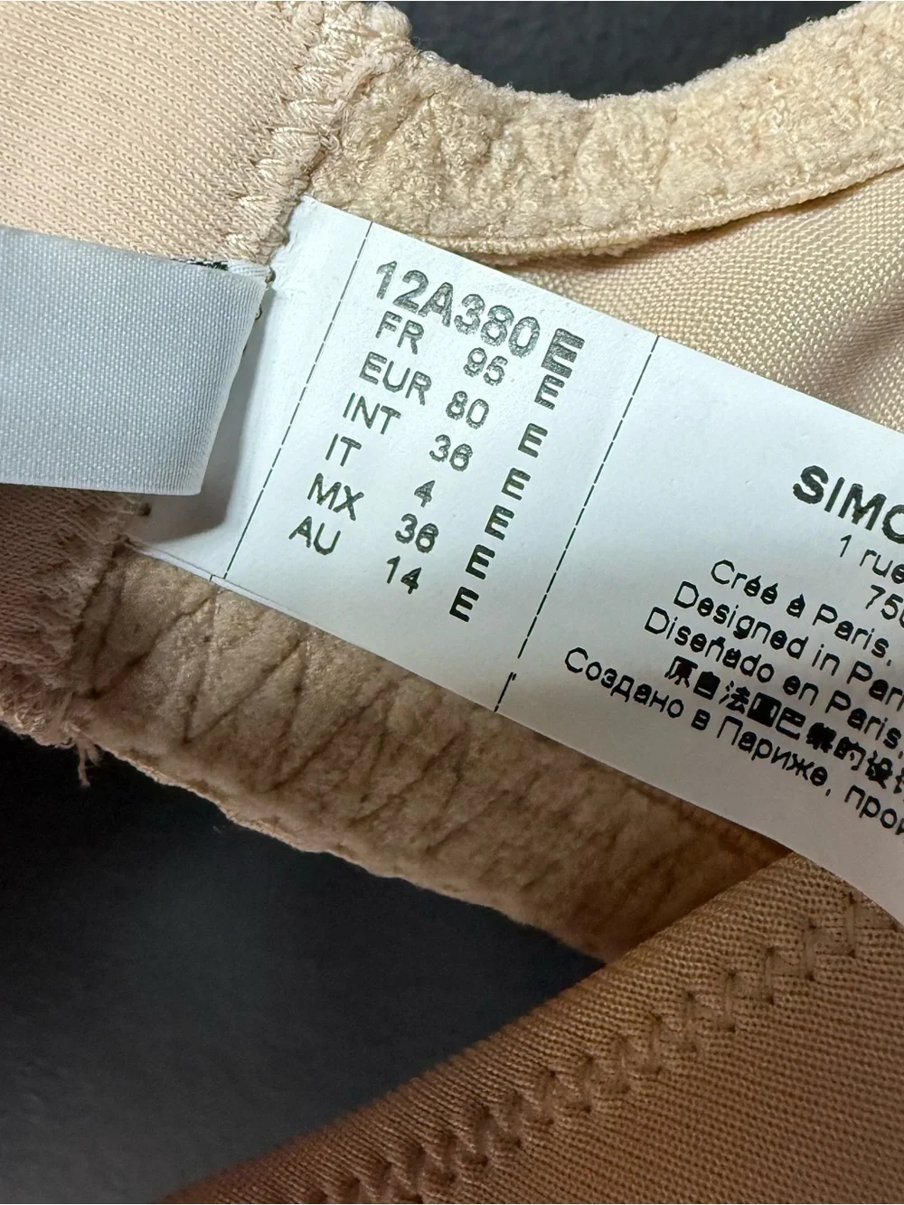 Caresse Underwire Minimizer Bra Simone Perele